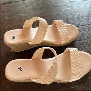 Dolce Vita Cream Woven Flats